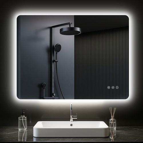 Badezimmer spiegel mit - badezimmer,