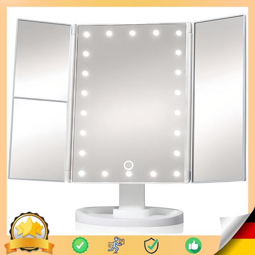 Kosmetikspiegel led - 2x, 3x