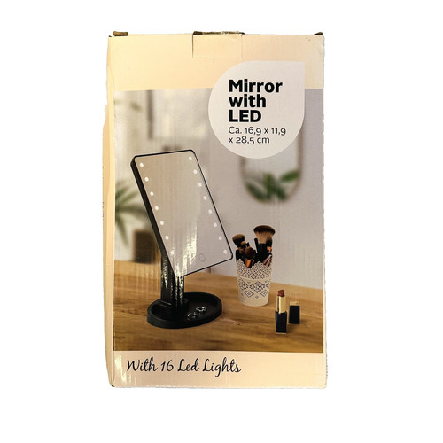 Led schminkspiegel leds - schminkspiegel, 16
