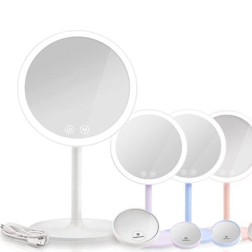 Kosmetikspiegel mit touch led - mit,