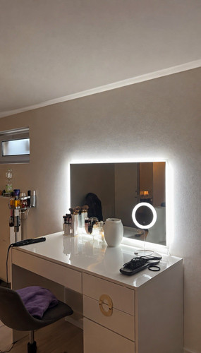 Schminktisch mit led spiegel - schminktisch, led-spiegel