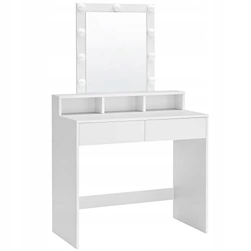 Schminktisch rdt114w01 weiß - schminktisch,