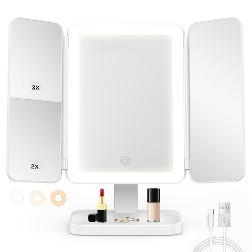 Schminkspiegel mit led - mit,